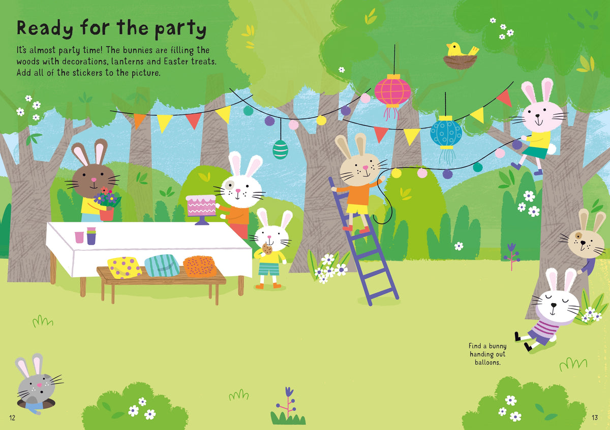 Little First Sticker Book Easter Bunnies interior 1 (ISBN 9781803701059) [onix-asset:142c776b5ef80609f923a7be150e446bff4c40fb49bf98ba115b8320d6bed6d4]