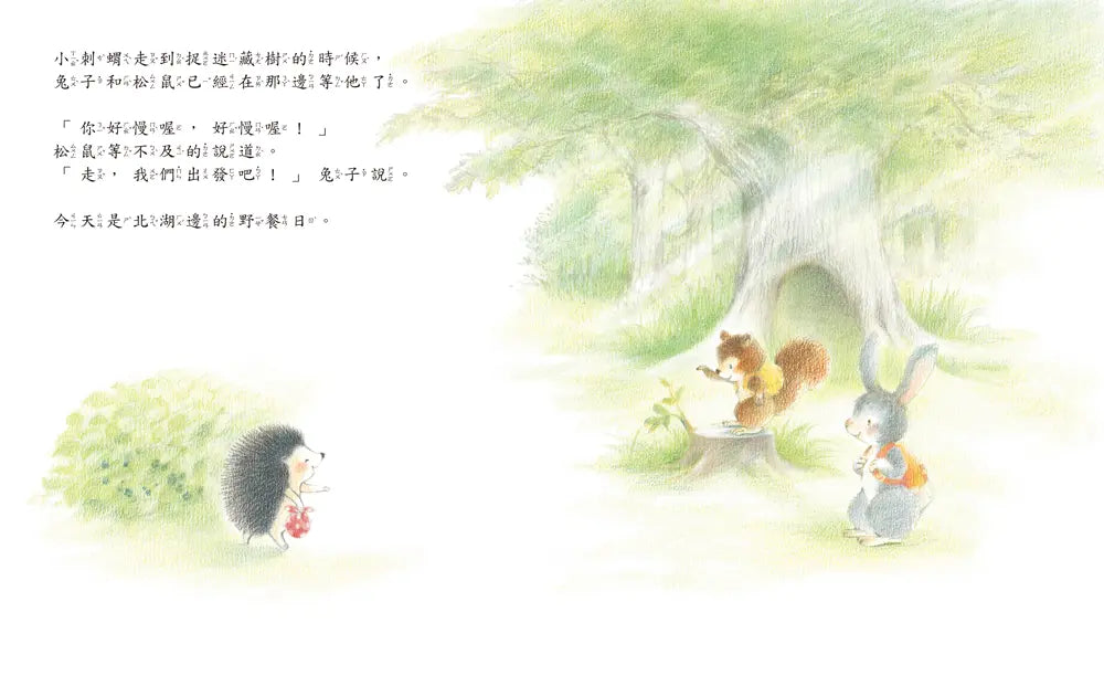 小刺蝟的願望 (原田良子)-Children’s picture books-買書書 BuyBookBook