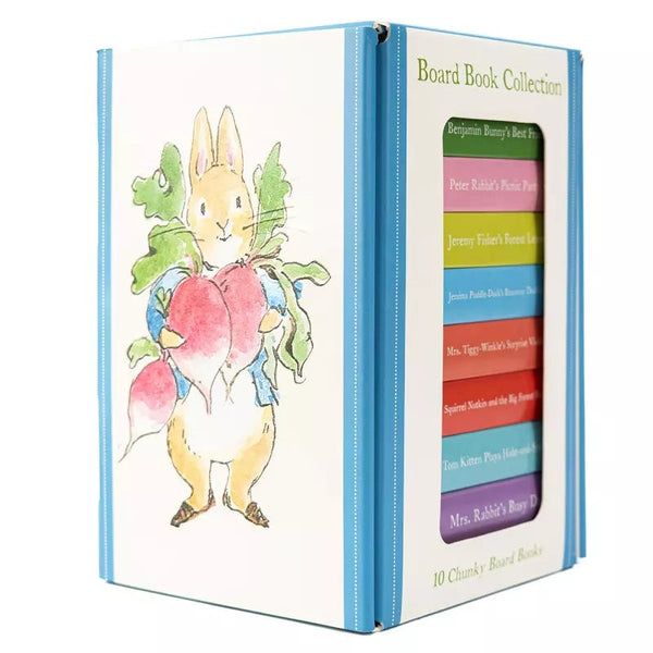 The World of Peter Rabbit: Board Book Collection Box Set (Beatrix Potter)-Children’s picture books-買書書 BuyBookBook