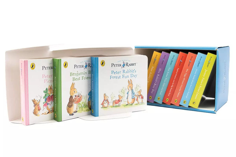 The World of Peter Rabbit: Board Book Collection Box Set (Beatrix Potter)-Children’s picture books-買書書 BuyBookBook