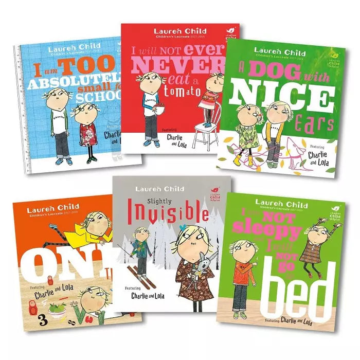 Charlie & Lola (6 books) (Lauren Child)-Children’s / Teenage fiction: General and modern fiction-買書書 BuyBookBook