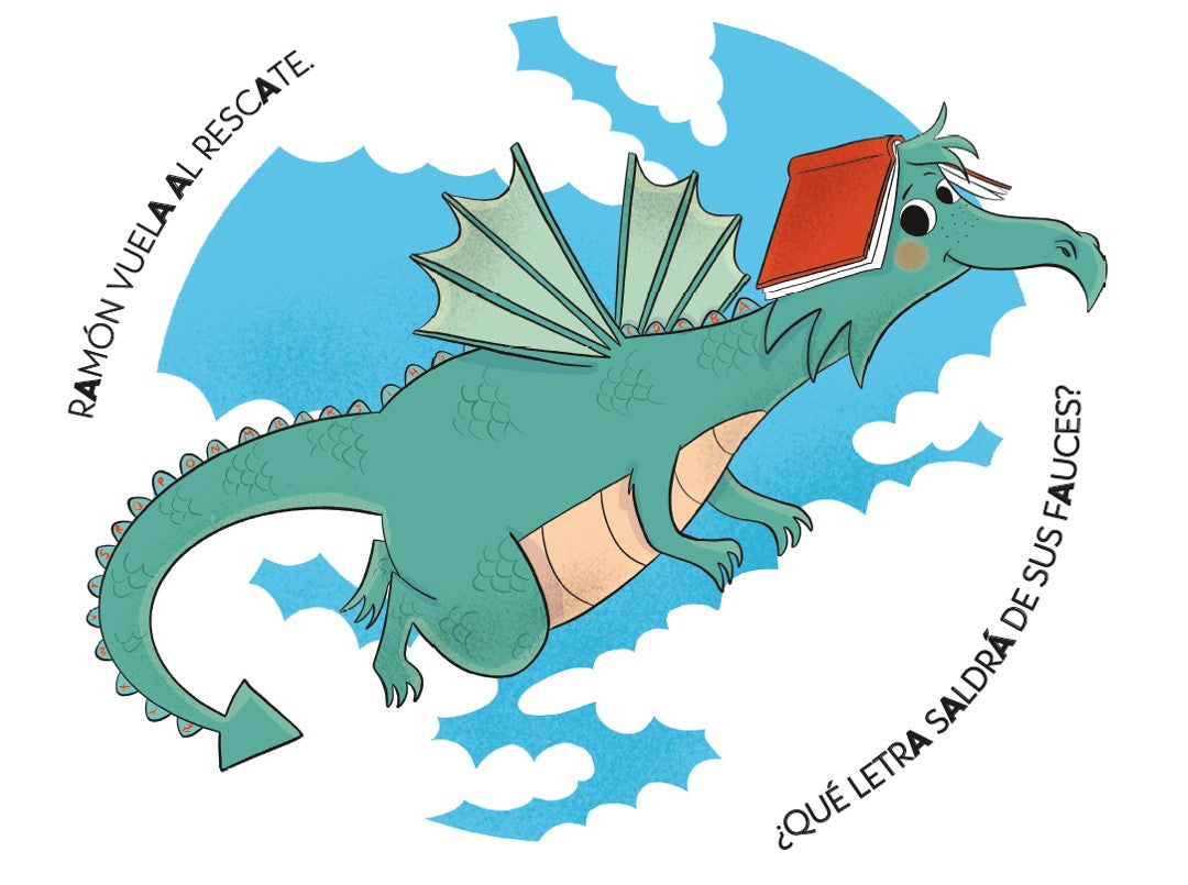 PHONICS IN SPANISH - Ana, el dragón y la nube aspirador / Ana, the Dragon, and t he Vacuum Cleaner Cl oud. The Letters Dragon 1 interior 2 (ISBN 9788448863746) [onix:cab460764280a72186b3a26c149e333d]