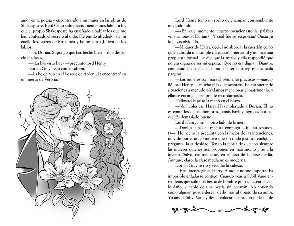 El retrato de Dorian Gray (Edición Ilustrada) / The Picture of Dorian Gray (Illustrated Edition) interior 3 (ISBN 9788419688637) [onix:61ae66f8cf506882ccc1333d0d45c6d3]