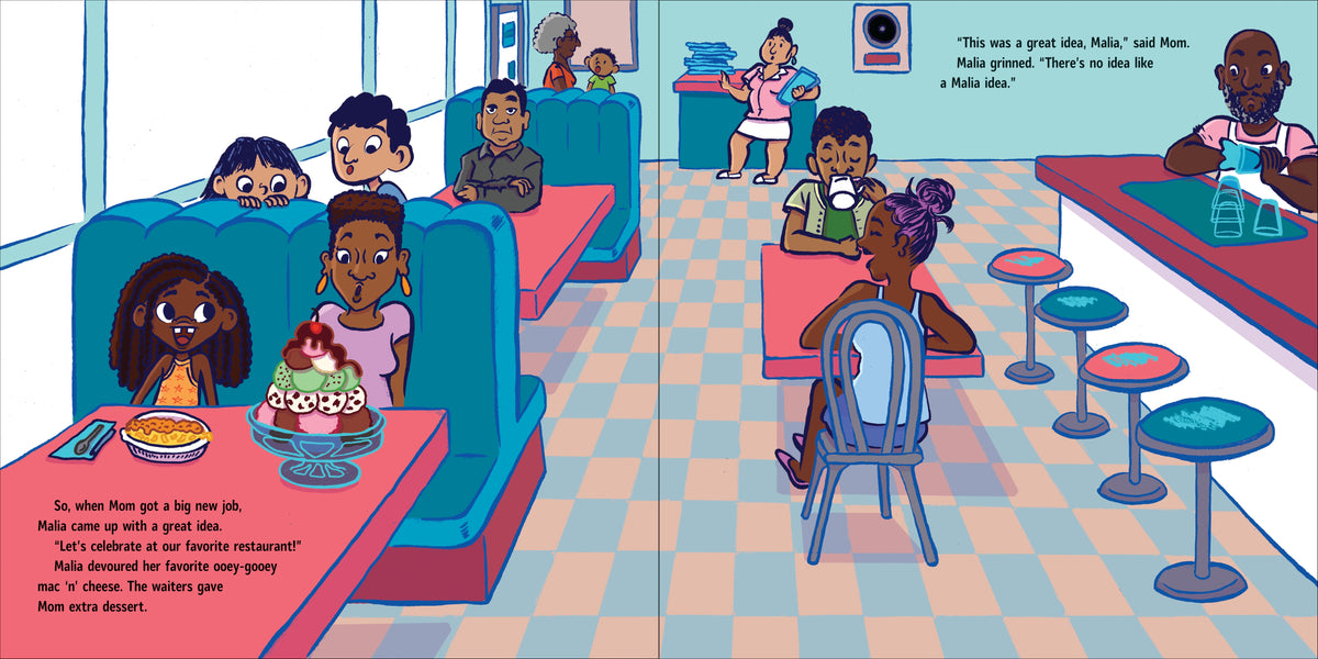 Great Idea Malia! interior 2 (ISBN 9780823464005)