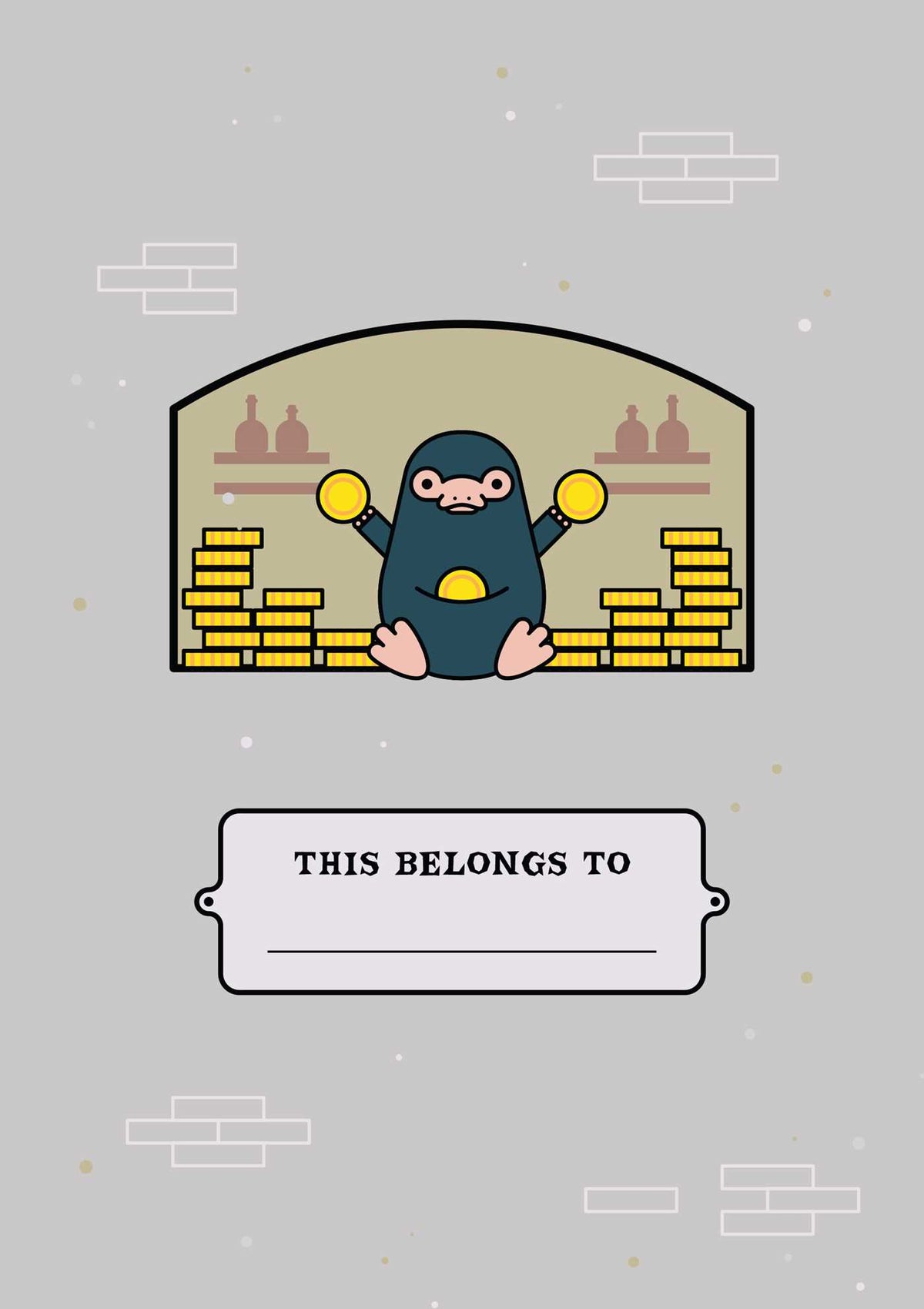 Fantastic Beasts: Niffler Plush Journal interior 3 (ISBN 9798886636208) [onix-asset:c8f1b89199175651565d61962540c1d05e7205ac63c0a2de4d09c36797715708]