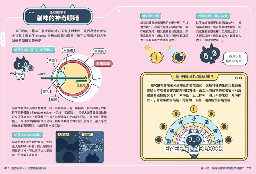 Kuroro 地球觀察報告1：真的假的？不可思議的貓科學-Children’s / Teenage general interest: Nature and animals-買書書 BuyBookBook