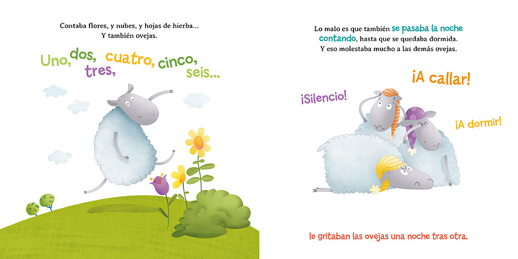 La ovejita que sabía contar y otros cuentos con beso para las buenas noches / Bedtime Stories with a Good Night Kiss interior 1 (ISBN 9788448856441) [onix:edc7b012b21e53929f70b4477186a290]