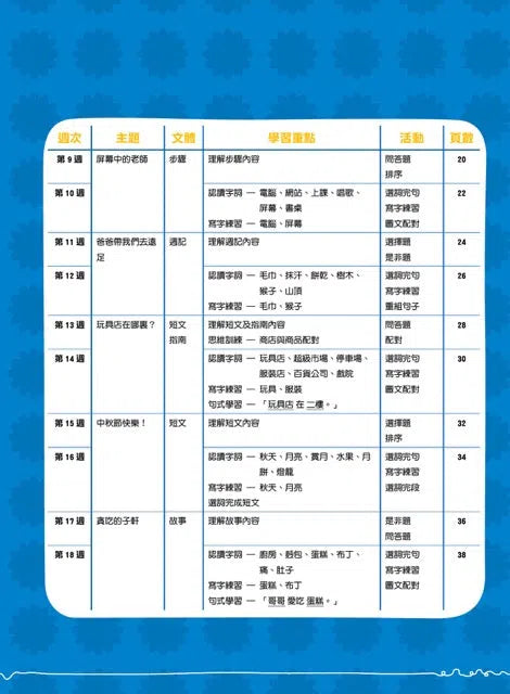 26週學前教育系列 - 幼兒語文 - 閱讀理解及寫作-補充練習: 中國語文 Chinese-買書書 BuyBookBook