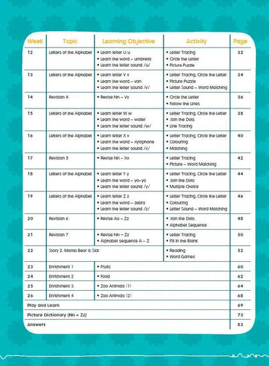 幼兒英語 - 綜合能力基礎訓練 - 26週學前教育系列 (附QR code短片)-補充練習: 英文科 English-買書書 BuyBookBook
