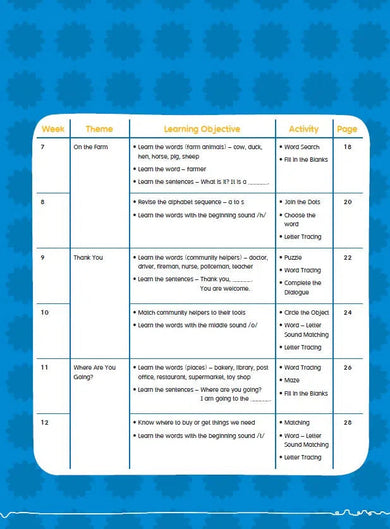 幼兒英語 - 綜合能力基礎訓練 - 26週學前教育系列 (附QR code短片)-補充練習: 英文科 English-買書書 BuyBookBook