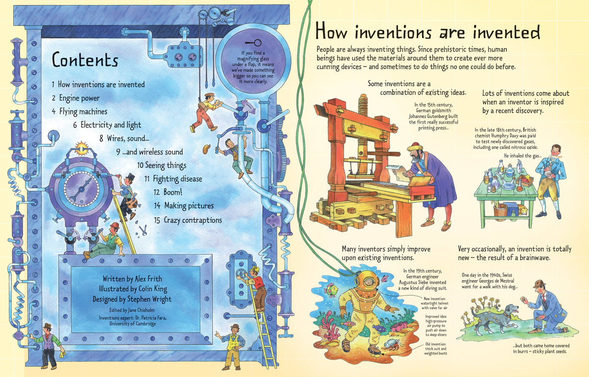 See Inside Inventions interior 1 (ISBN 9781409532729) [onix-asset:0e8cdce48f7222912b8136511650b744f2727df51b7d87940cc1afd3f197e3ab]