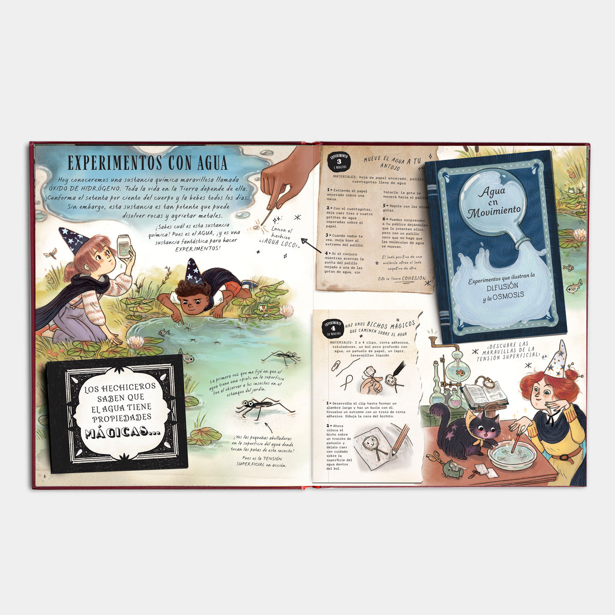 Manual de experimentos magicos para jovenes hechiceros (A Wizard's Guide to Magical Experiments) interior 1 (ISBN 9798217133789) [onix:a15f478294d7ef87136a8e65f3f2ece0]