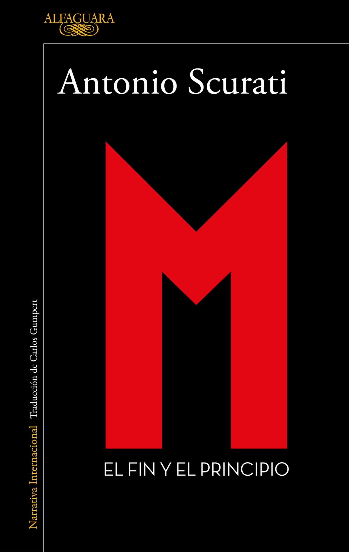 M. El fin y el principio / M. The End and the Beginning cover (ISBN 9791387846473) [onix:b66fc972d4d8d8185620f6c4c68341e8]