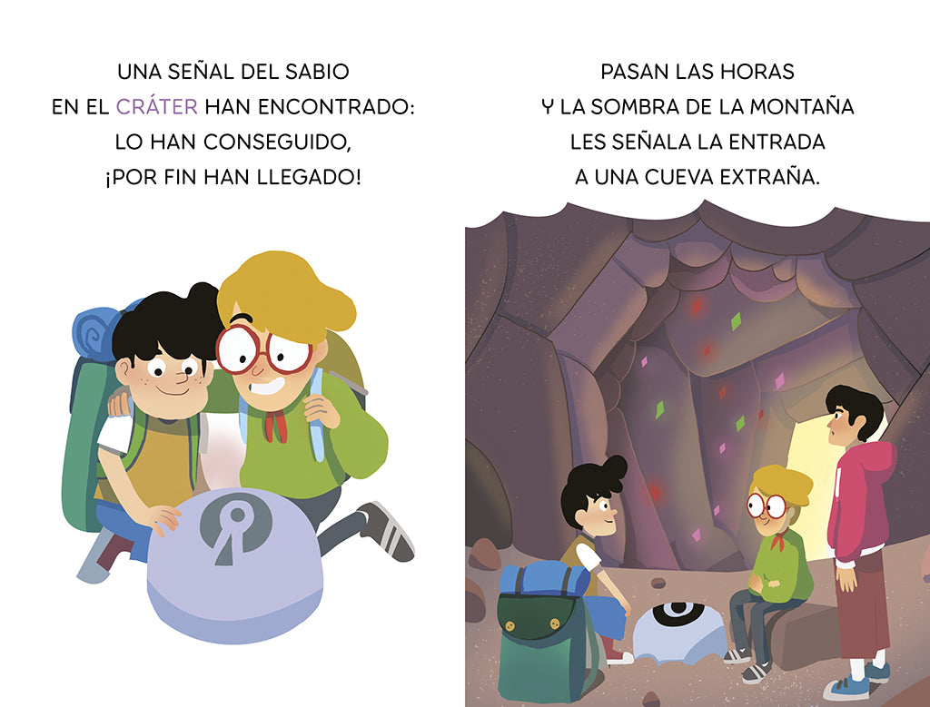 Viaje al centro de la Tierra: En letra MAYÚSCULA para aprender a leer / Journey to the Center of the Earth: In UPPERCASE Letters interior 1 (ISBN 9788427242982) [onix:45d8d7deef1acfcc041b4b16f833c020]