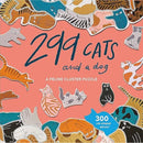 299 Cats (and a dog) - A Feline Cluster Puzzle-Activity: 益智解謎 Puzzle & Quiz-買書書 BuyBookBook