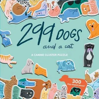 299 Dogs (And a Cat) - A Canine Cluster Puzzle-Activity: 益智解謎 Puzzle & Quiz-買書書 BuyBookBook
