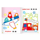 交通工具馬賽克貼紙書 (超過100張貼紙)-活動: 繪畫貼紙 Drawing & Sticker-買書書 BuyBookBook