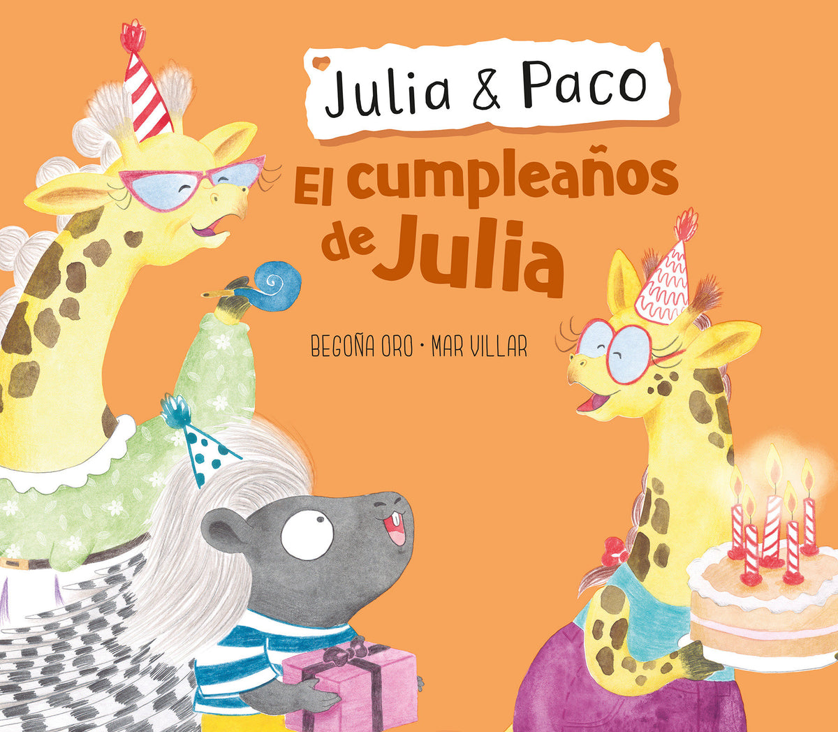 Julia & Paco: El cumpleaños de Julia / Julia & Paco: Julia's birthday cover (ISBN 9788448855413) [onix:77d2de937595a351f0a5e5aa52c88ee5]