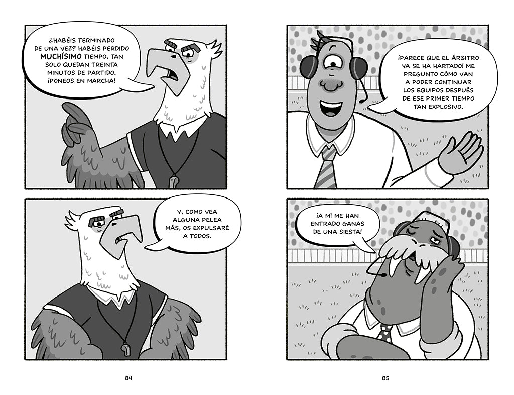Club pelotazos. Roja directa a las hadas (con letra MAYÚSCULA) / Bad United: Foul Play interior 3 (ISBN 9788427250864) [onix:992b206f5bbe049973651ac7f6dbb6ff]