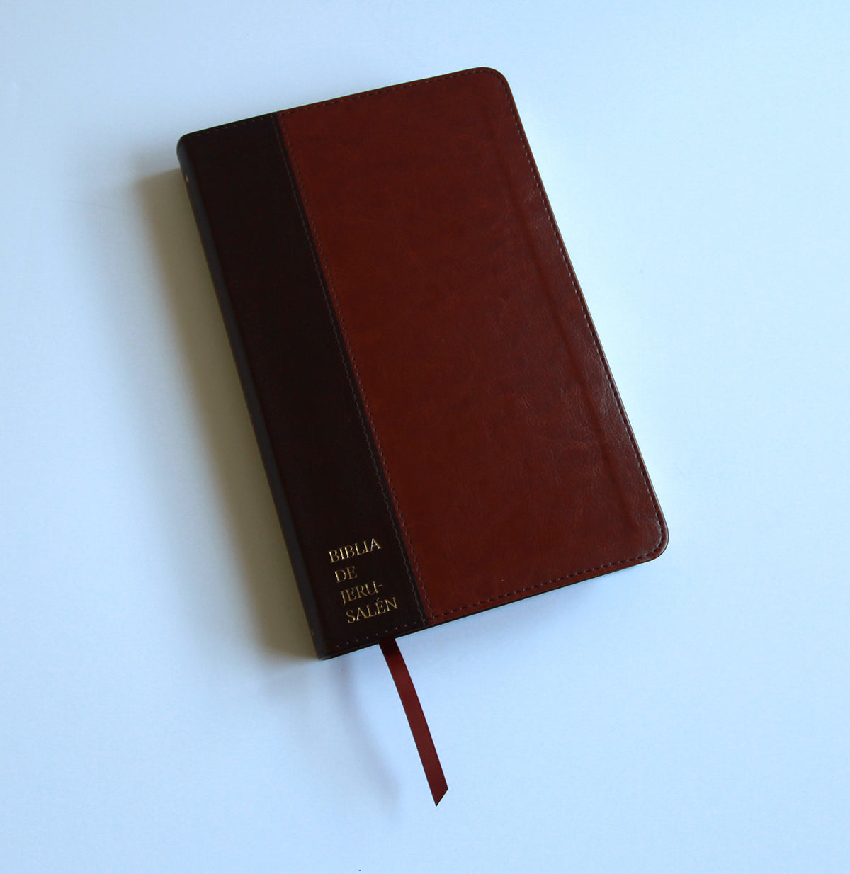 Biblia Católica Biblia de Jerusalén Latinoamericana símil piel marrón / Spanish Jerusalem Bible, Latinamerican Brown leathersoft interior 1 (ISBN 9798890985330) [onix:5c40b7b0f840886844736c7877575ec6]