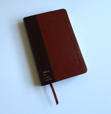Biblia Católica Biblia de Jerusalén Latinoamericana símil piel marrón / Spanish Jerusalem Bible, Latinamerican Brown leathersoft interior 1 (ISBN 9798890985330) [onix:5c40b7b0f840886844736c7877575ec6]
