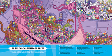 ¿Dónde está Wonka? / Where's Wonka?: A Search-and-Find Book interior 2 (ISBN 9788419507341) [onix:e98ff9f8f170addc824f1757b8968f71]