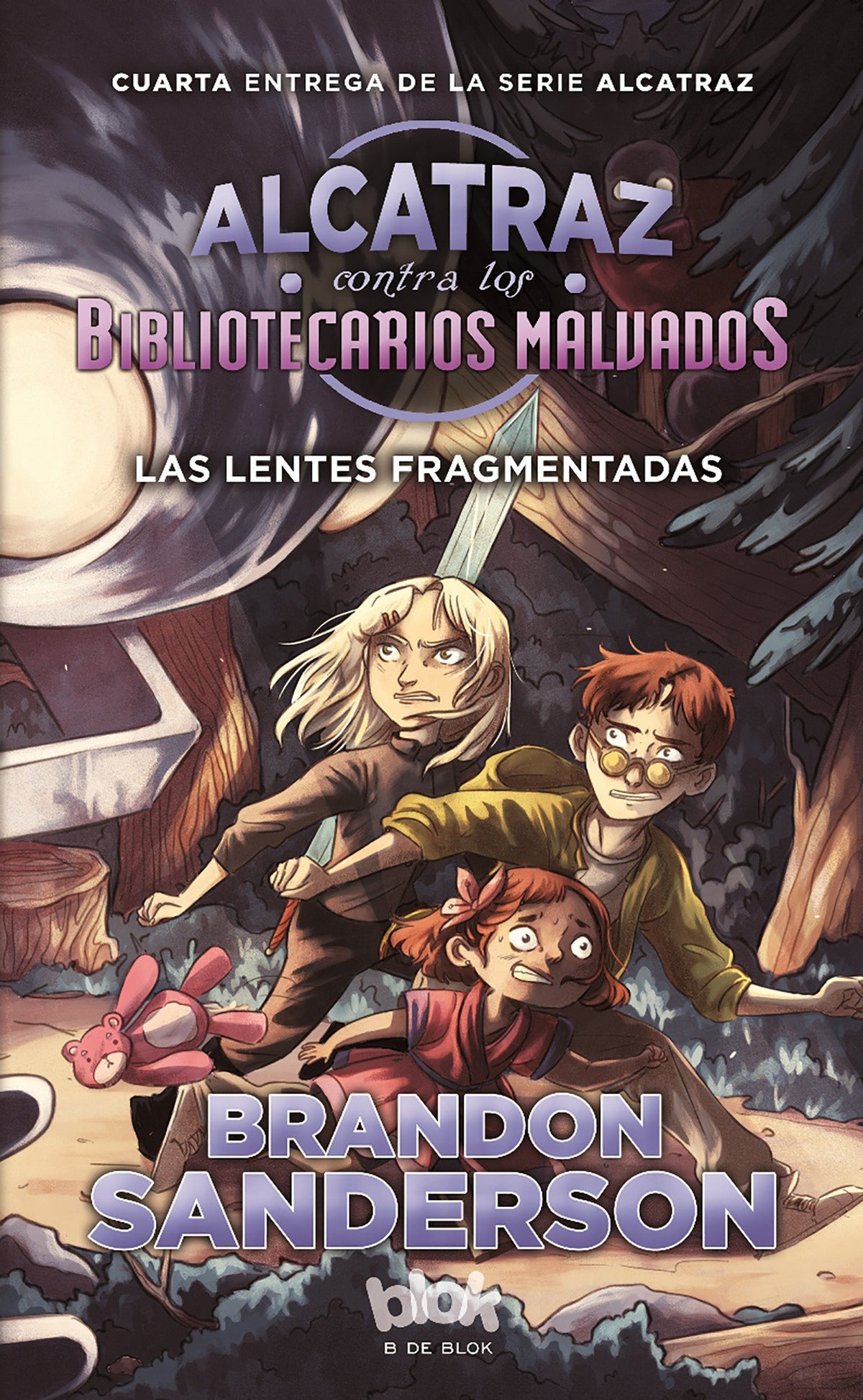 Las lentes fragmentadas / Alcatraz Versus the Shattered Lens cover (ISBN 9788416712144) [onix:3dac00be03a211d2e7fbcea8d2db9598]