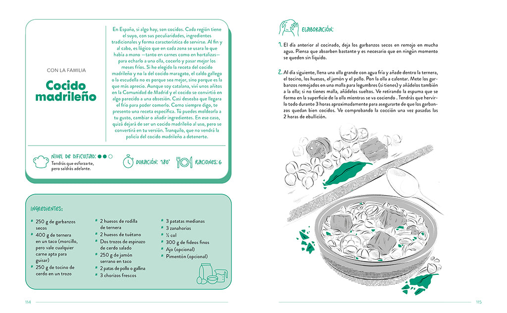 Cocina como una abuela / Grandma-Style Cooking interior 2 (ISBN 9788427248434) [onix:23a0a65d15aa0623c9fcd5effe7f62f3]