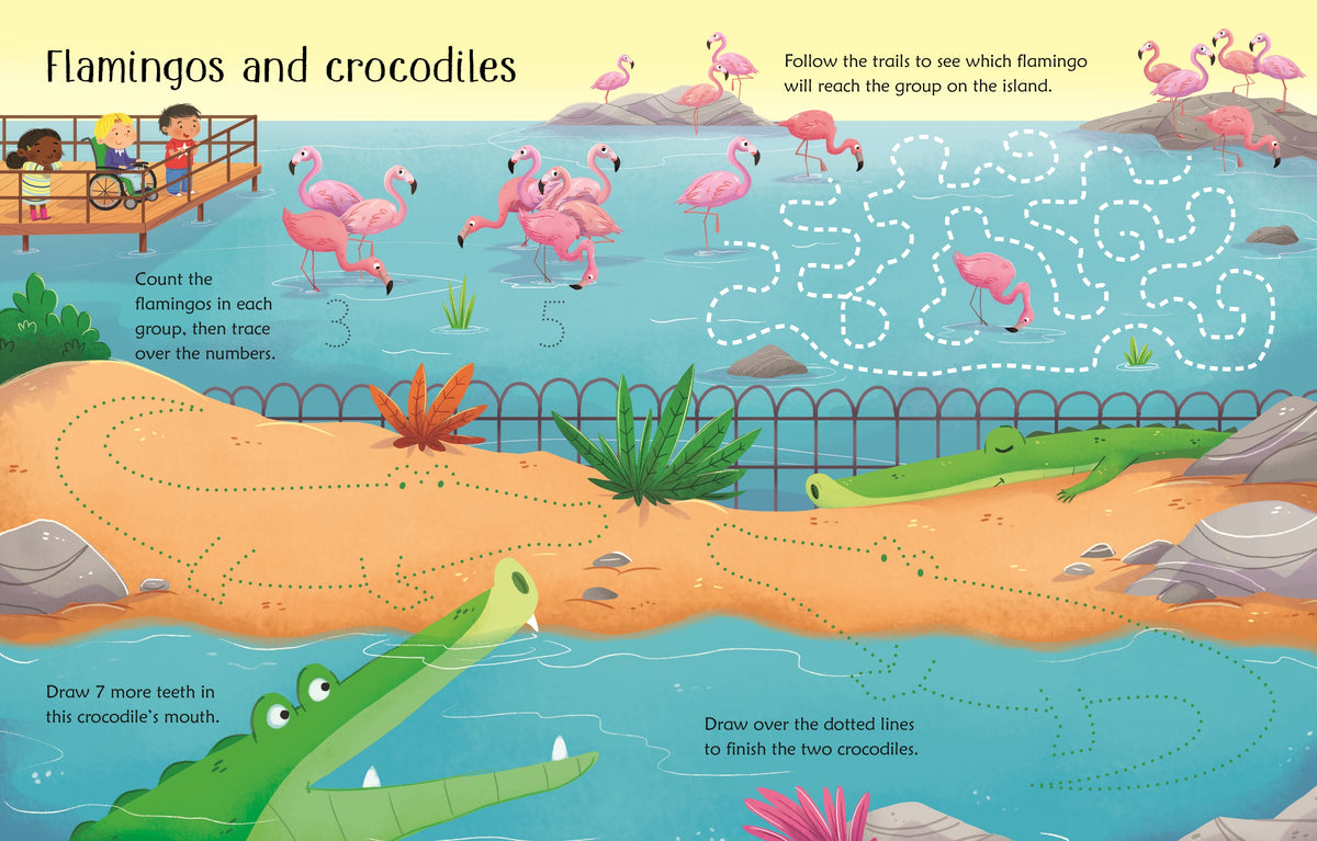 Wipe-Clean Zoo Activities interior 1 (ISBN 9781474986847) [onix-asset:86343b929d8bdc854cf4f13dc247da2066e3c36ba076ee452937aebe2302aecd]