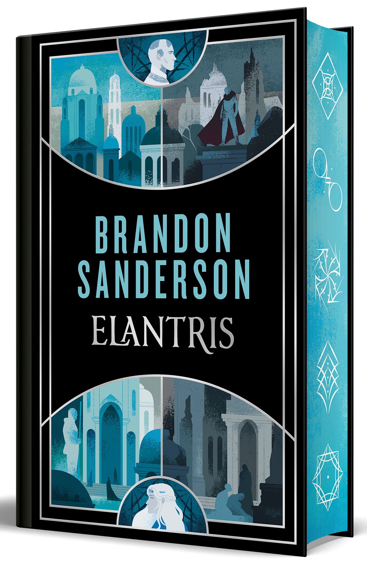Elantris (Edición especial limitada cantos pintados) / Elantris (Special Edition Sprayed Edges) cover (ISBN 9788413147376) [onix:6d4b32ef4ec1fd8d4ae8ecb91b53e98b]