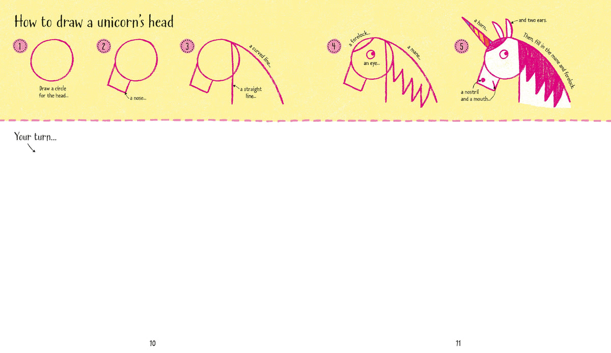 Step-by-step Drawing Horses and Ponies interior 1 (ISBN 9781474933780) [onix-asset:cb2289b46054f3f702382b5efe11aee643a57958a1d9c2d569dbcaedb0e0bbcc]