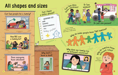 Lift-the-flap Questions and Answers about Families interior 1 (ISBN 9781836040712) [onix-asset:08c6a28d2a20e5136fbc15bde1532cf8148658f719cba2eedeecdf5c319303b0]