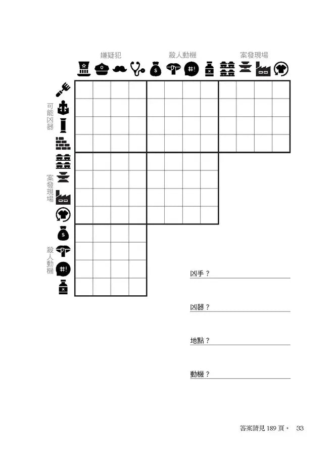 每天破一起謀殺案（2）： 100道懸案等你破解，車上床上廁上最佳娛樂，觀察力、推理與歸納能力大增，犀利的你永遠直指真相。