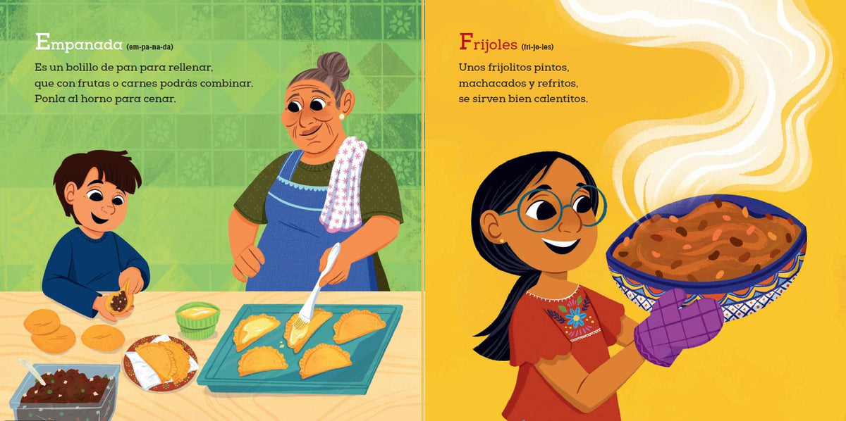 ¡Yum, Yum, México! Comidas de la A a la Z / Yum, Yum, Mexico! interior 1 (ISBN 9798890981080) [onix:89c4191540db280990e72a1655144f7c]
