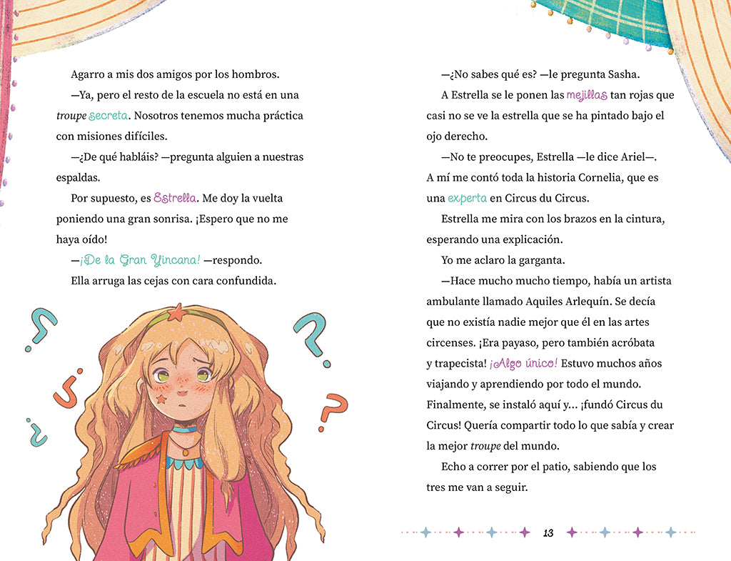 La troupe secreta / The Secret Troupe interior 1 (ISBN 9788419688712) [onix:2ae10342b1367beb4f9ec3a277316db0]