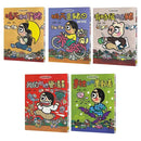 【晴天豬腦洞大開系列1-5 套書】(五冊) (日本獨家授權限量贈品版)：《晴天有時下豬》、《明天是豬日》、《有時候我是豬》、《我的肚臍變漫畫》、《夢裡來的夢郵差》-Children’s / Teenage fiction: Humorous stories-買書書 BuyBookBook