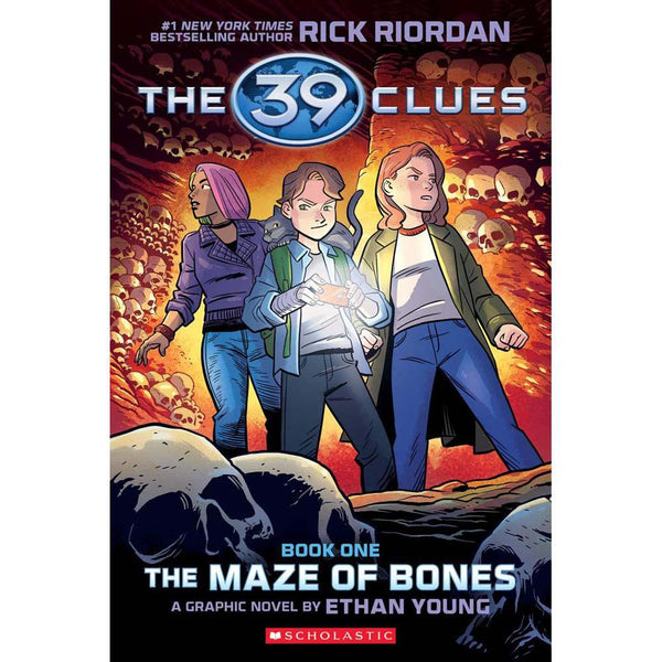 39 Clues Graphix #1 The Maze of Bones (Graphic Novel)-Fiction: 奇幻魔法 Fantasy & Magical-買書書 BuyBookBook