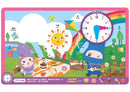 忍者兔時鐘遊戲書：現在幾點幾分？(厚紙遊戲書)-非故事: 學前基礎 Preschool Basics-買書書 BuyBookBook