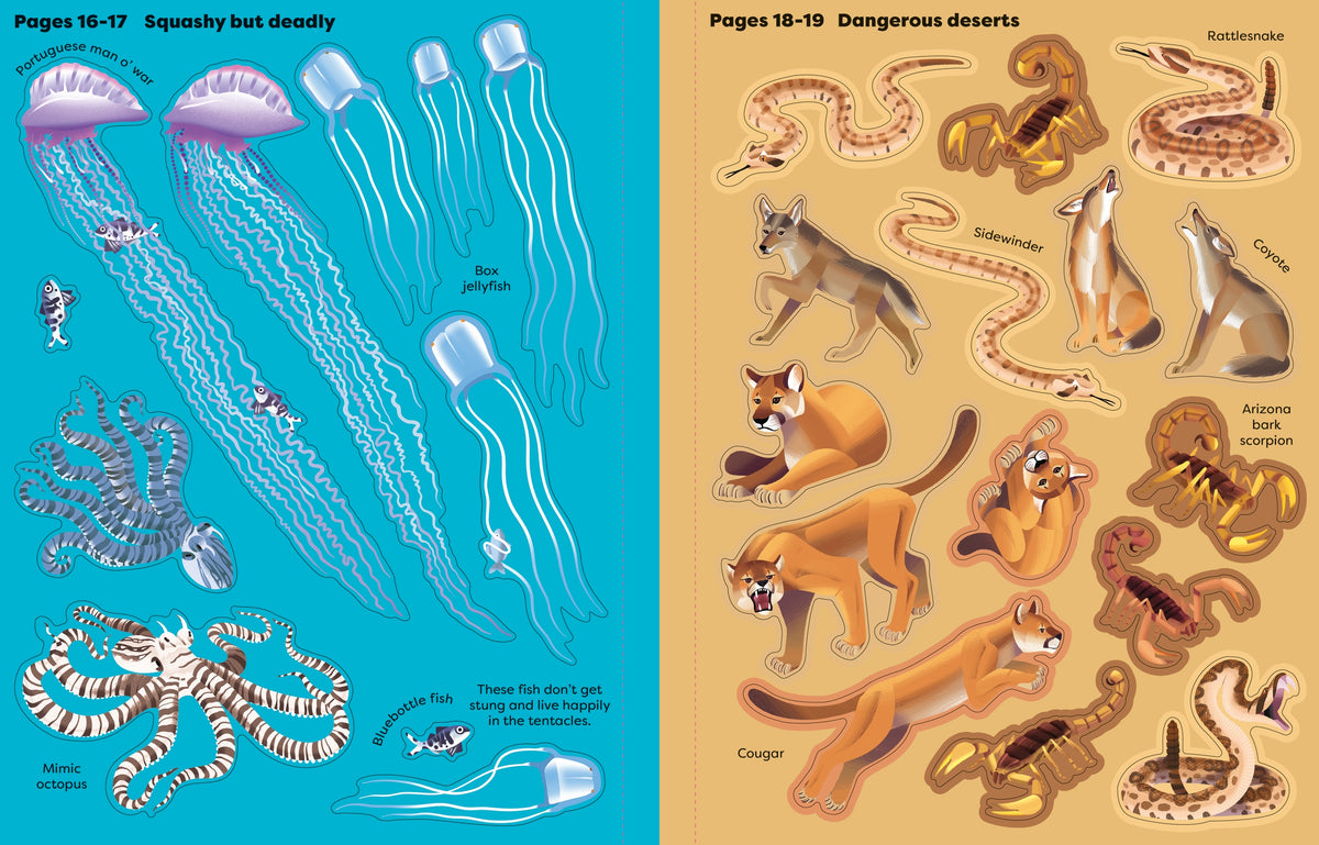 Big Sticker Book Deadly Animals interior 1 (ISBN 9781805076803) [onix-asset:8d35e9826d6a0e54eba86d29716bc0516aa64ff9c339b6f3cc93ecb579e3d6cd]