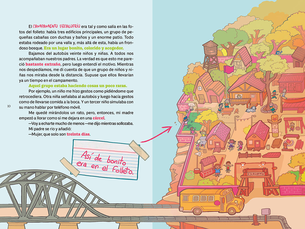 Hay un monstruo allí fuera / There's a Monster Out There interior 1 (ISBN 9788419507020) [onix:34b633a80433b695557694209bec953b]