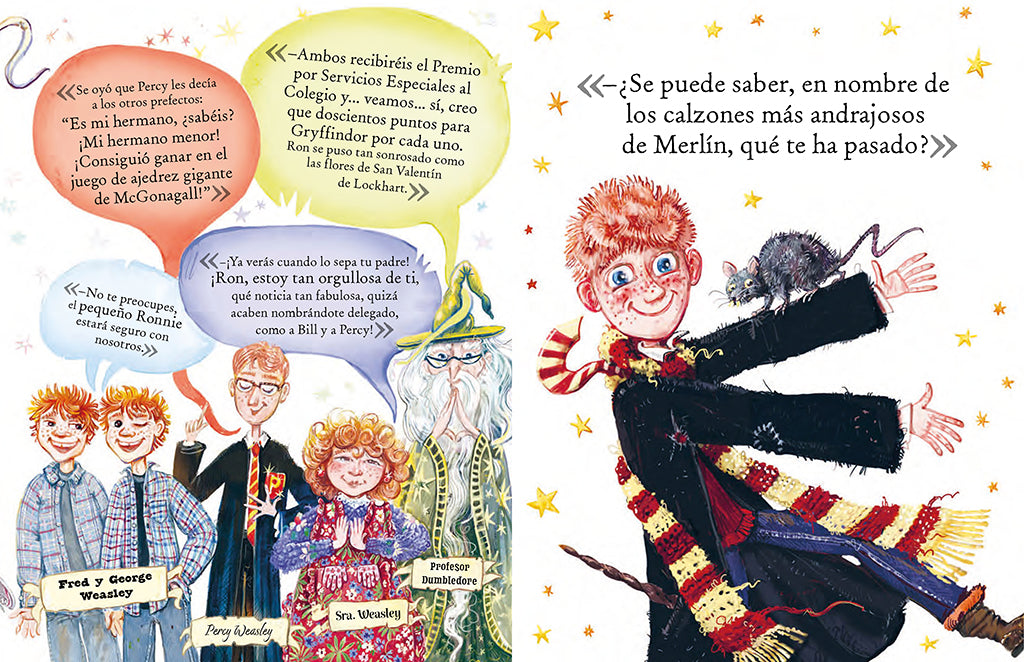 Pocket Potters: Ron Weasley (Spanish Edition) interior 5 (ISBN 9788419868435) [onix:55e5ceea82b426dac0c03a4350db6928]