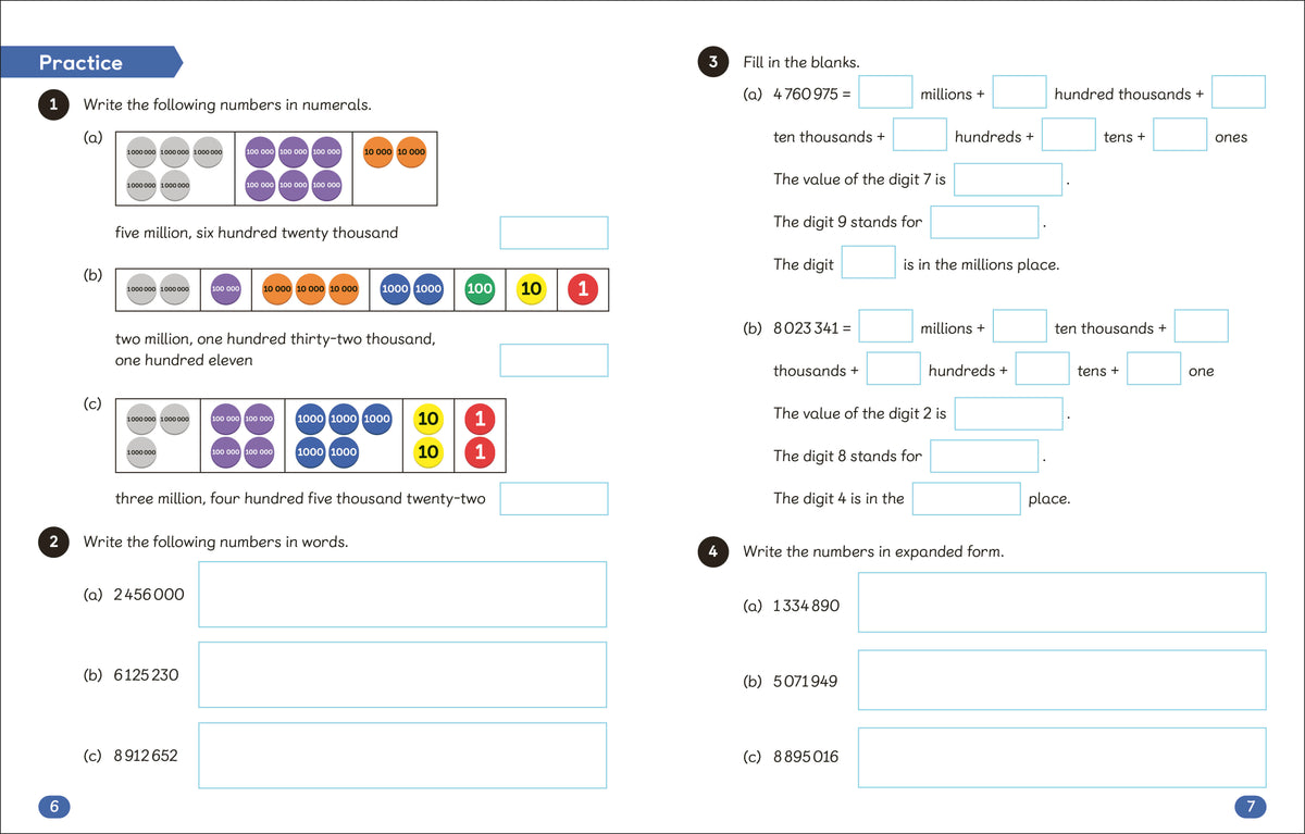 Math - No Problem! Numbers to 10 Million, Grade 5 Ages 10-11 interior 2 (ISBN 9780744052053) [onix-asset:72434b32d2b0c838cbd7c50413bc5799f8f5fda766017d9e005d8ed5c1ea6391]