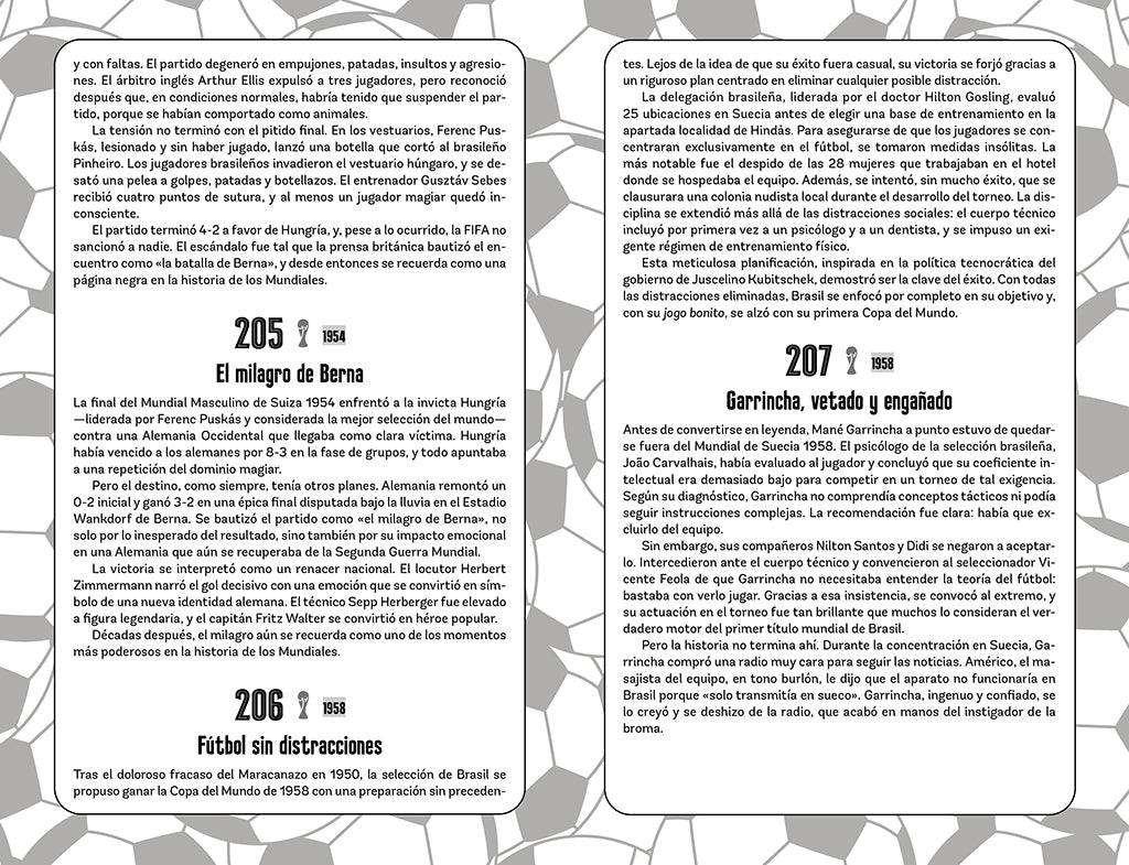 365 curiosidades asombrosas sobre los mundiales de fútbol / 365 Amazing Facts About the World Cup interior 3 (ISBN 9788427256224) [onix:3807f7d78038cfdf81314ef2303423bc]