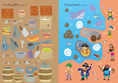 Little First Stickers Pirates interior 1 (ISBN 9781474960342) [onix-asset:263b40fd010f9817b76c5b3fbe81b3b9c361eb658033397c52e5ff40fe00d55b]