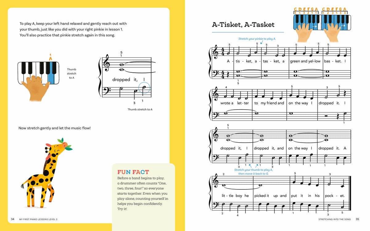 My First Piano Lessons Level 2 interior 6 (ISBN 9798217330812) [onix:265668be9d13686d87c5126fb8a23433]