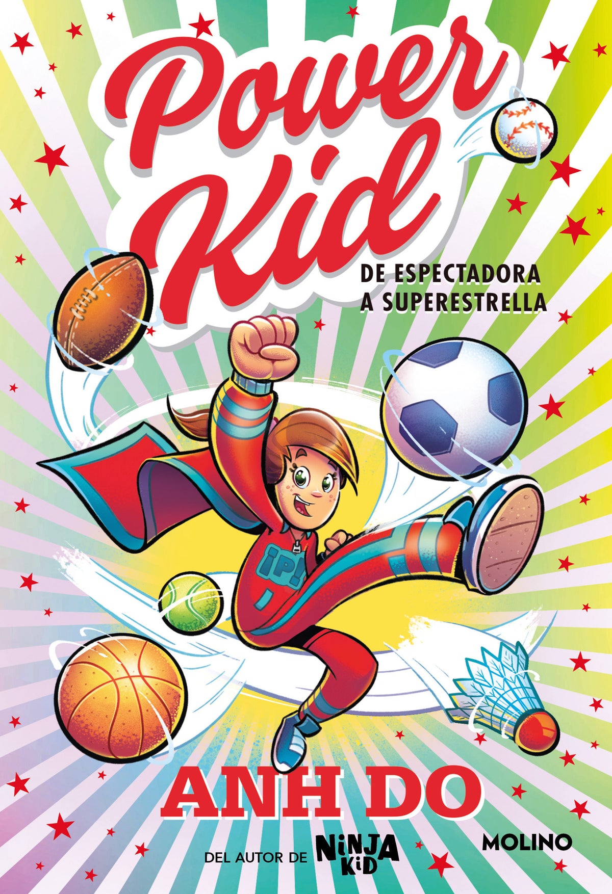 De espectadora a superestrella / The Champ! #1 cover (ISBN 9788427235892) [onix:ec0e208ae812564e44fafd65001a7178]