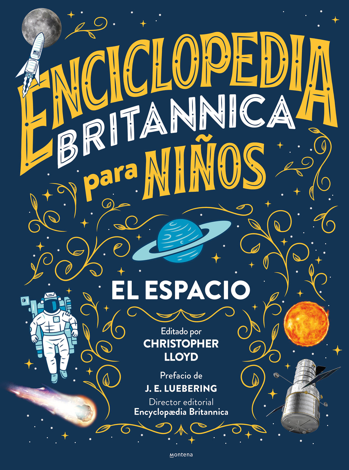 Enciclopedia Britannica para niños 1: El espacio / Britannica All New Kids' Encyclopedia: Space cover (ISBN 9788418483516) [onix:f58c6afc06ba8b0bfbb1f28316f79a4a]