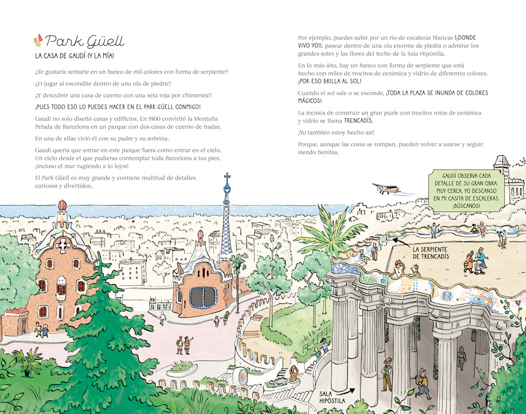 El gran libro de Gaudí. Busca y aprende / The Great Book of Gaudí: Search and Learn interior 4 (ISBN 9788448872861) [onix:ca610cc9d04eb8e87039011d4bcd06af]