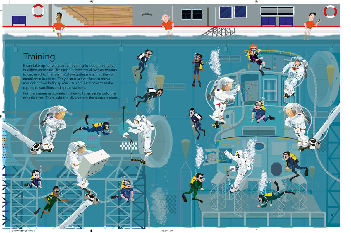 Space Sticker Book interior 1 (ISBN 9781409587675) [onix-asset:7eb955172e66ee50dfdb641f42a1655562d07bb5c37d13128506b48accea00b5]