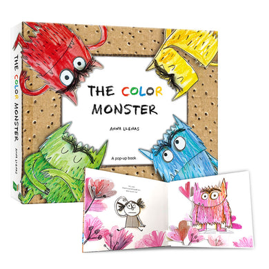 The Color Monster (Pop-up book)-Children’s picture books-買書書 BuyBookBook